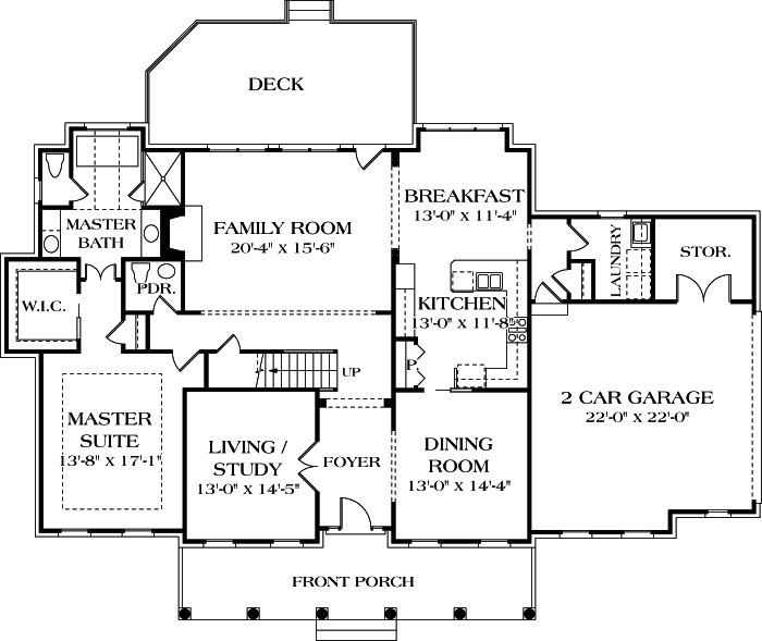 Main Floor Plan: 106-324