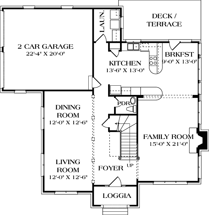 Main Floor Plan: 106-331