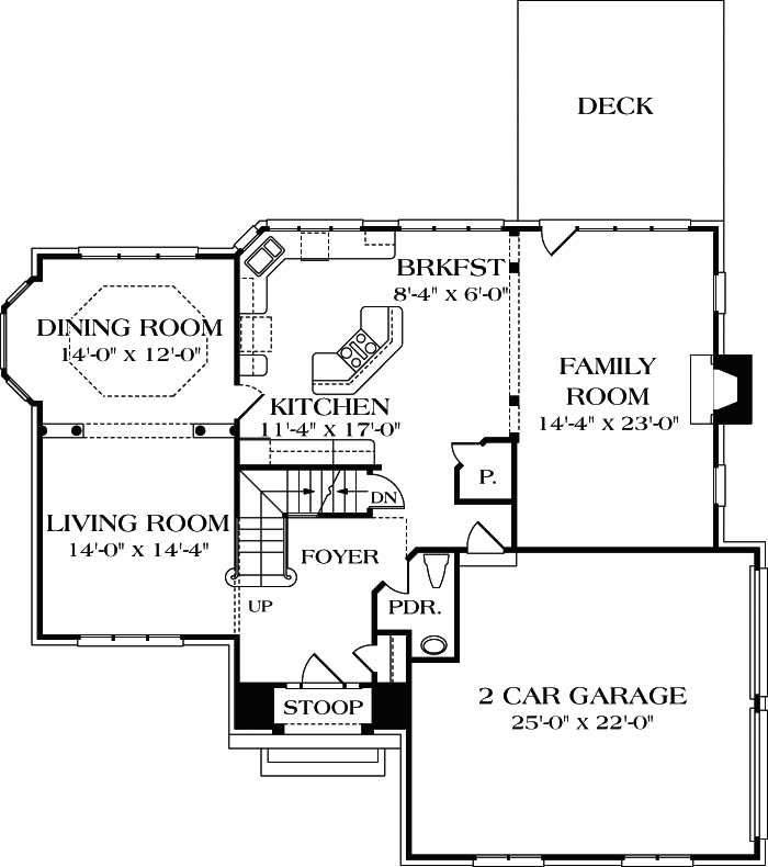 Main Floor Plan: 106-333