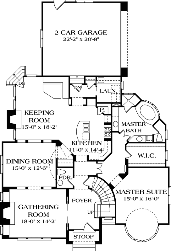 Main Floor Plan: 106-339