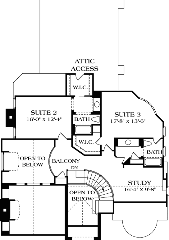 Upper/Second Floor Plan:106-339