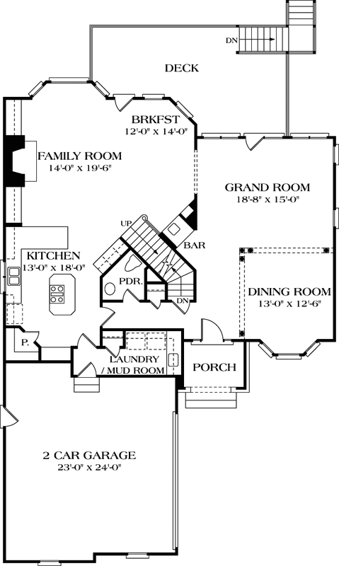 Main Floor Plan: 106-347