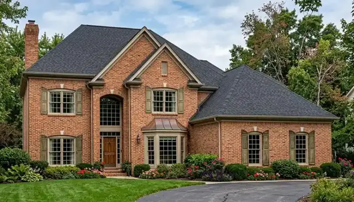 Traditional house plans 106-348 - front exterior, 3,073 sq ft, 4 bed, 3 bath house plans | Monster House Plans