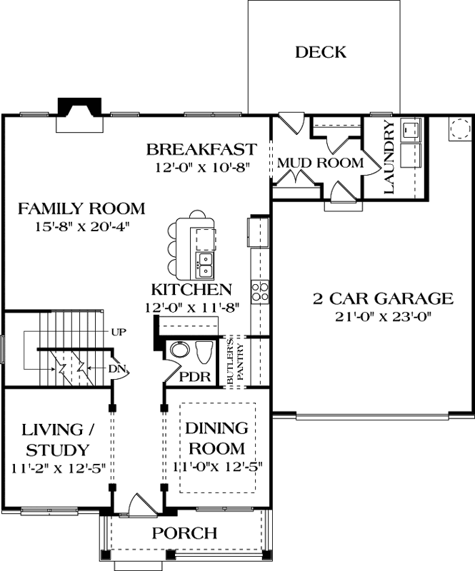 Main Floor Plan: 106-352