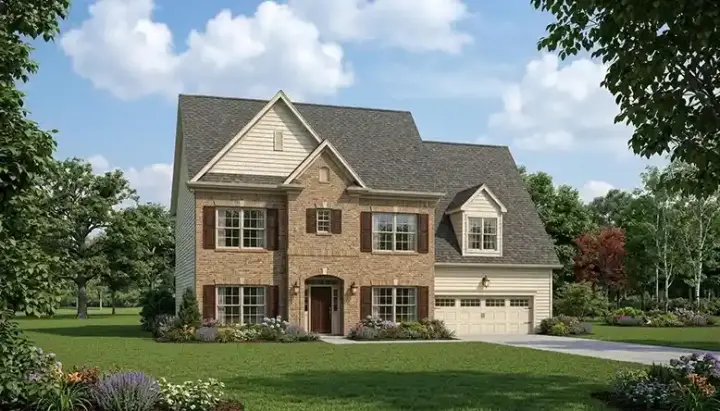 Southern Colonial house plans 106-353 - front exterior, 3,099 sq ft, 4 bed, 3 bath house plans | Monster House Plans