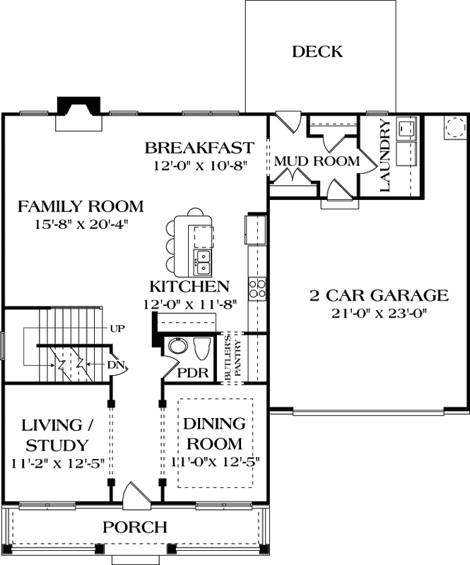 Main Floor Plan: 106-356