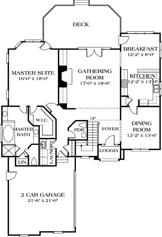 Main Floor Plan: 106-359