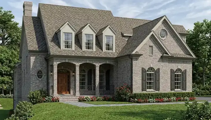 Southern house plans 106-362 - front exterior, 4,111 sq ft, 5 bed, 4 bath house plans | Monster House Plans