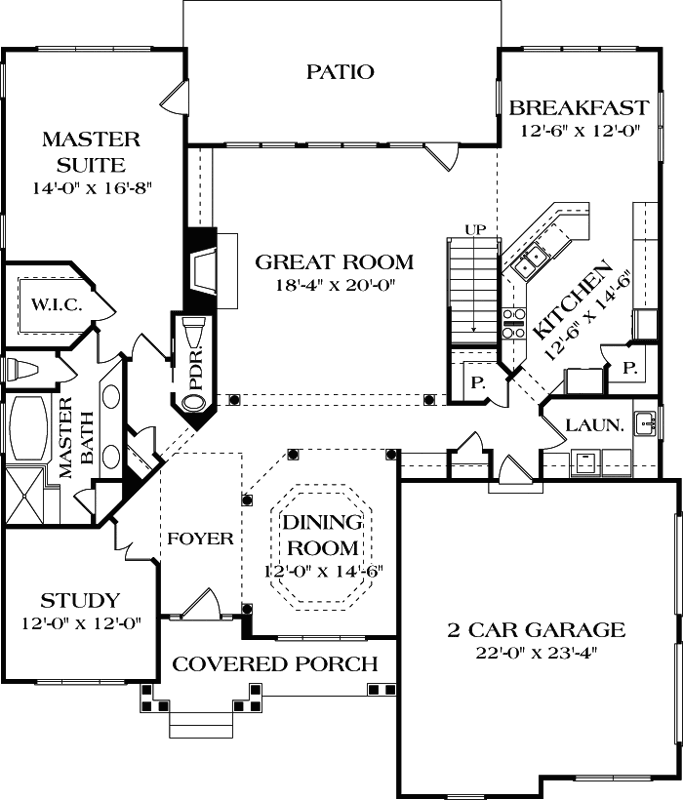 Main Floor Plan: 106-367
