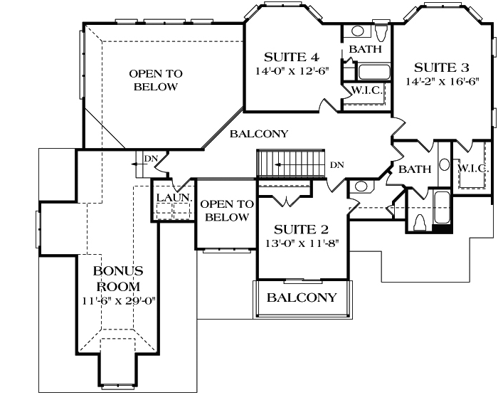 Upper/Second Floor Plan: 106-377
