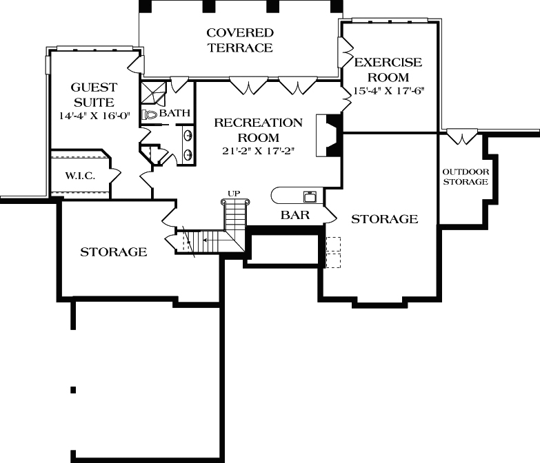 Lower Floor Plan: 106-379