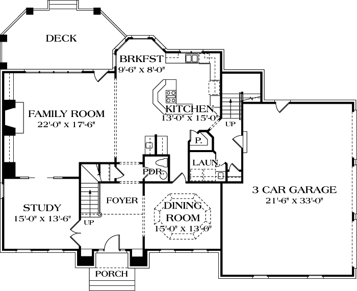 Main Floor Plan: 106-391