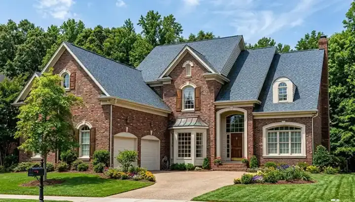 Traditional house plans 106-395 - front exterior, 5,532 sq ft, 4 bed, 3 bath house plans | Monster House Plans