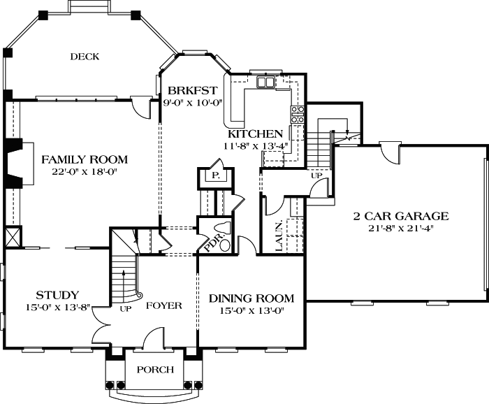 Main Floor Plan: 106-401