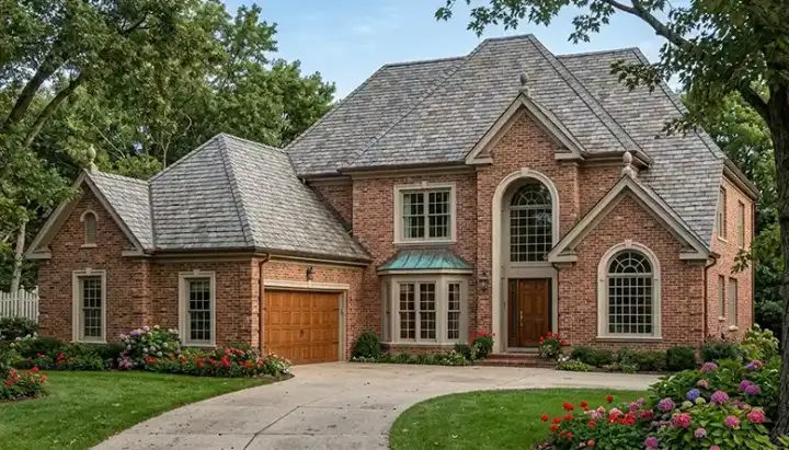 Traditional house plans 106-407 - front exterior, 3,318 sq ft, 4 bed, 3 bath house plans | Monster House Plans