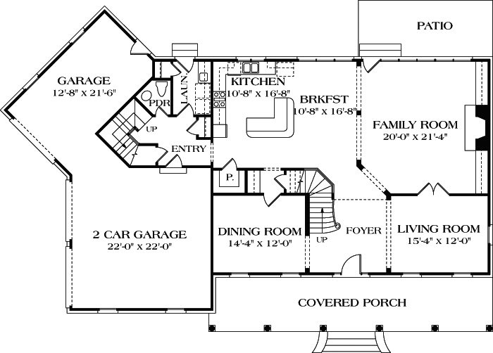 Main Floor Plan: 106-409