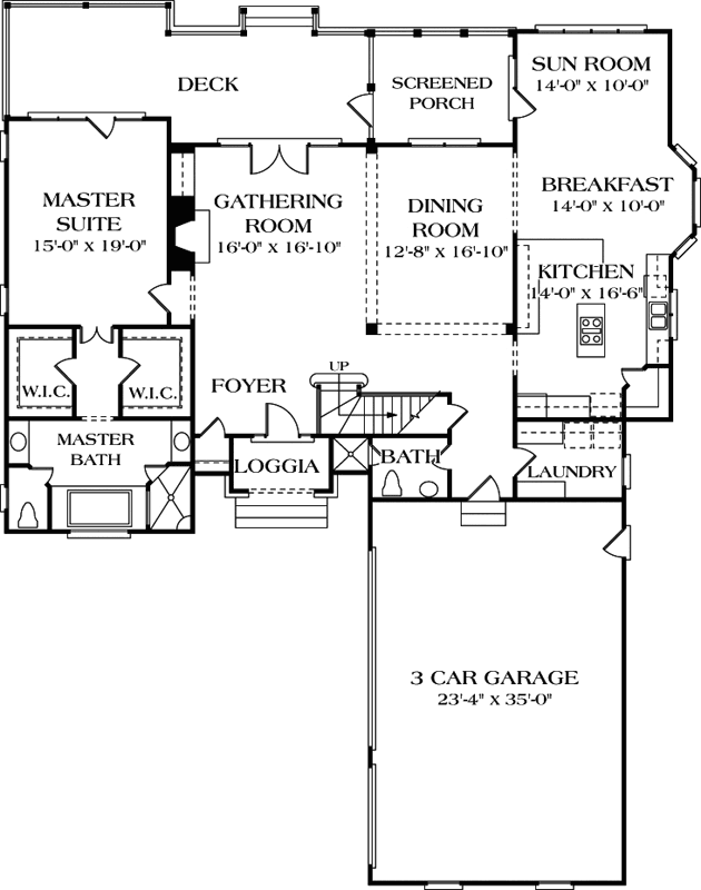 Main Floor Plan: 106-410