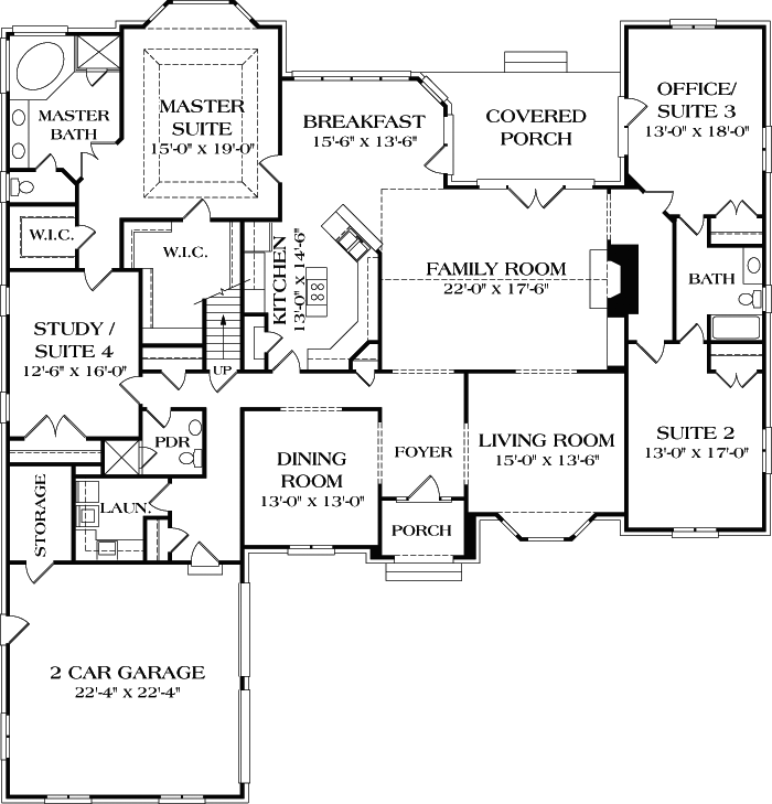 Main Floor Plan: 106-418