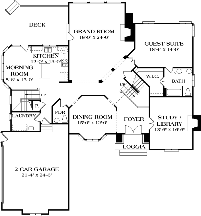 Main Floor Plan: 106-423