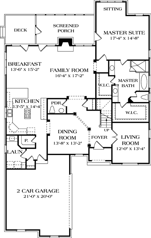 Main Floor Plan: 106-426