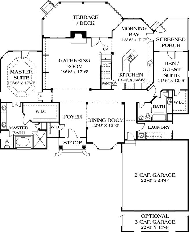 Main Floor Plan: 106-430