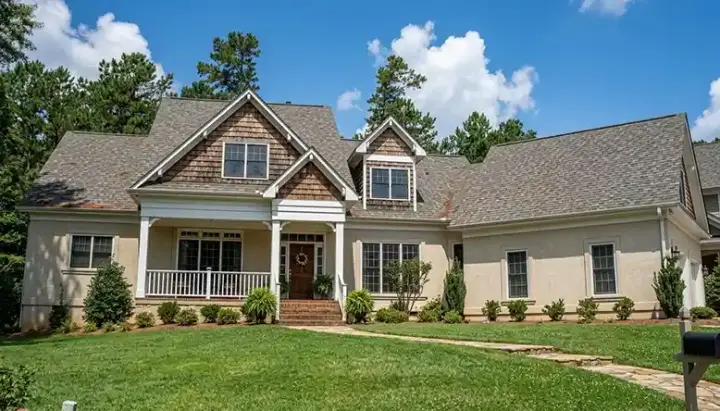 Country house plans 106-434 - front exterior, 3,517 sq ft, 4 bed, 4 bath house plans | Monster House Plans