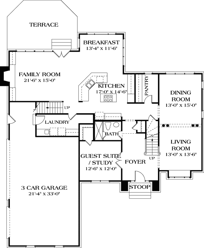 Main Floor Plan: 106-437
