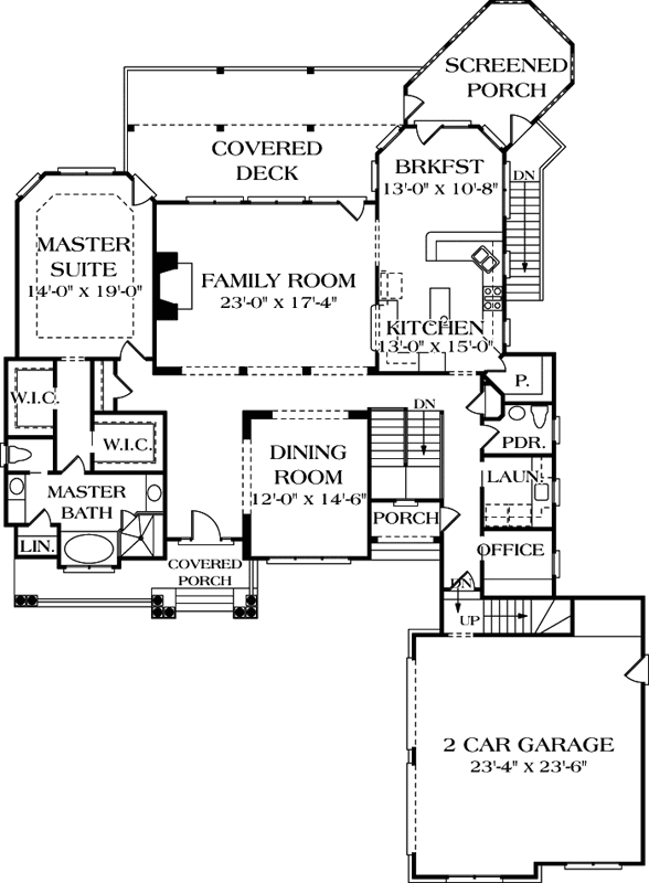 Main Floor Plan: 106-439