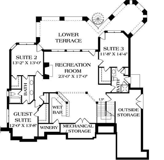 Lower Floor Plan:106-440