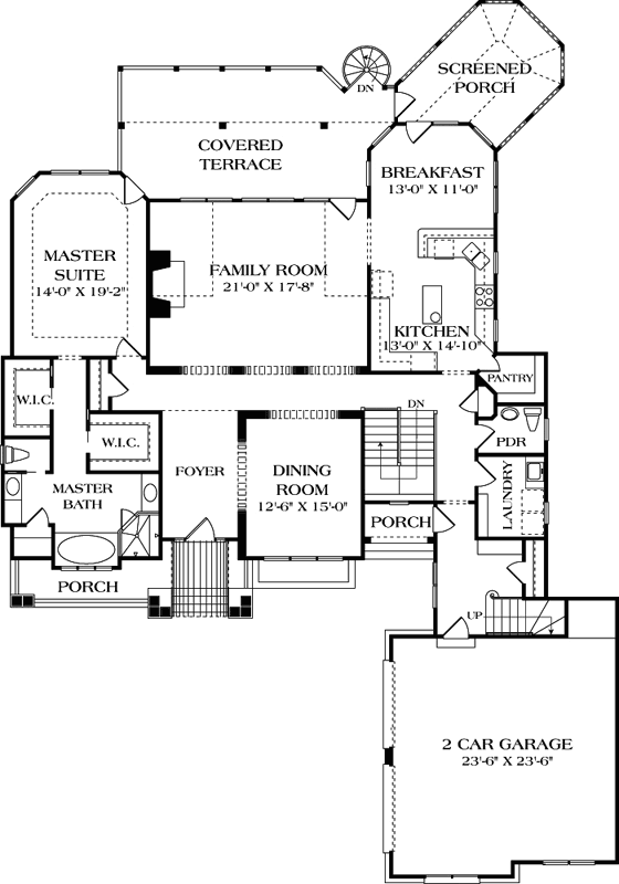 Main Floor Plan: 106-441