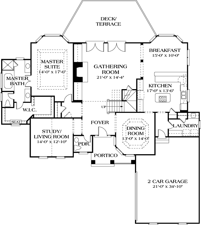 Main Floor Plan: 106-442
