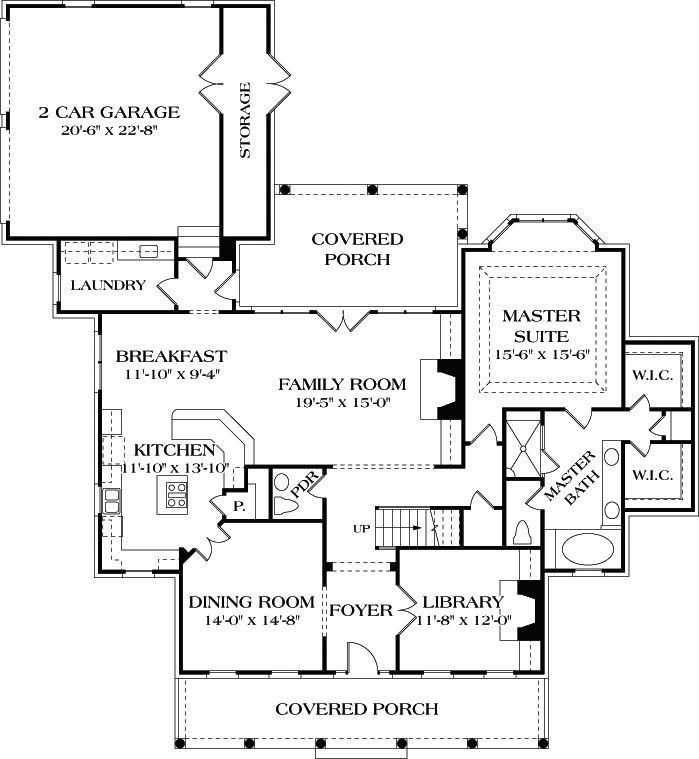 Main Floor Plan: 106-443