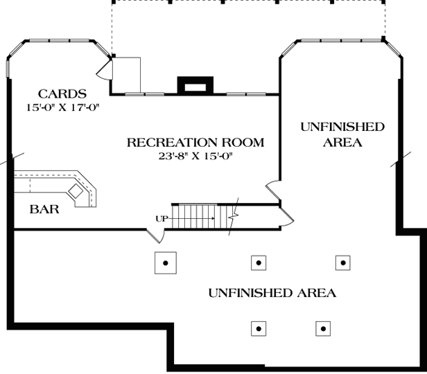 Lower Floor Plan: 106-448