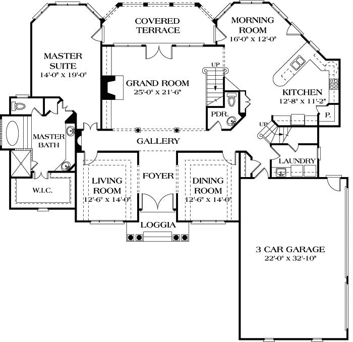 Main Floor Plan: 106-453
