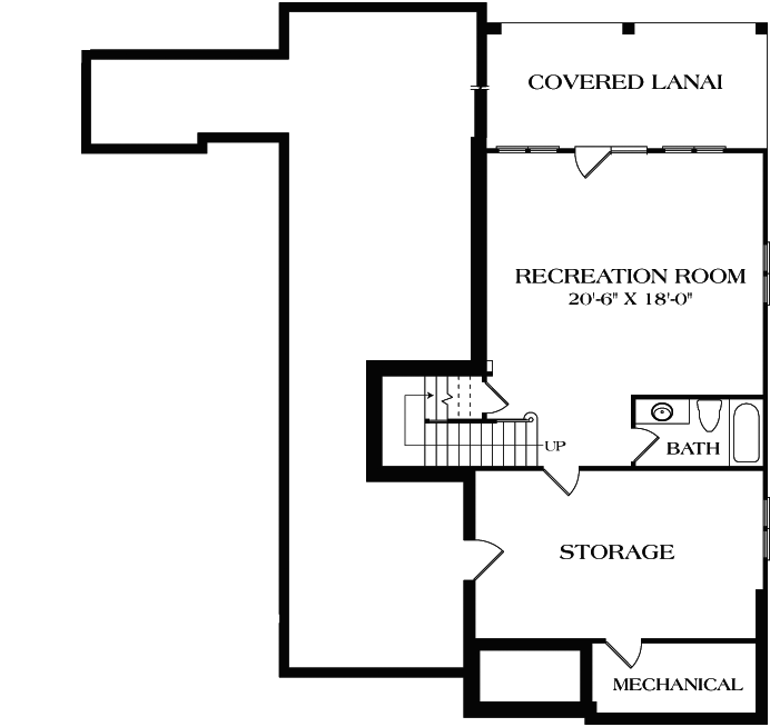 Lower Floor Plan: 106-456