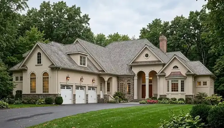 Traditional house plans 106-460 - front exterior, 2,945 sq ft, 3 bed, 3 bath house plans | Monster House Plans