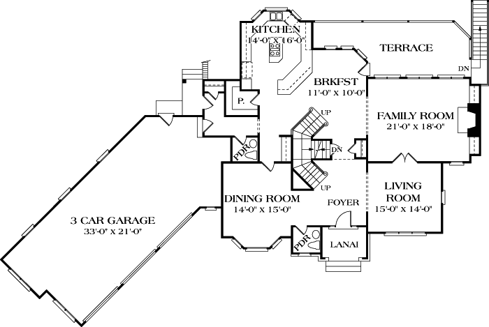 Main Floor Plan: 106-461