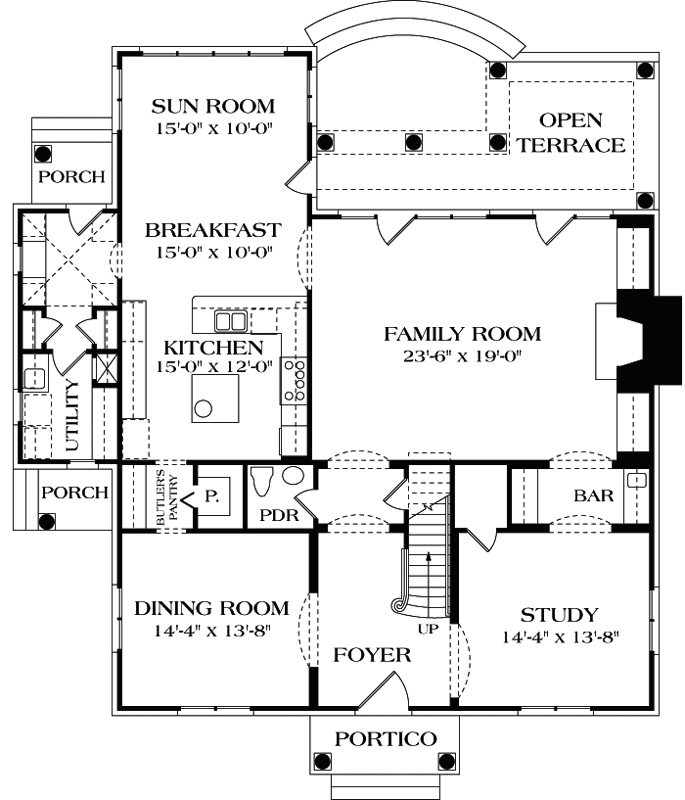 Main Floor Plan: 106-463