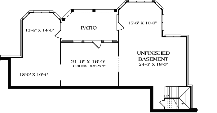 Lower Floor Plan:106-464
