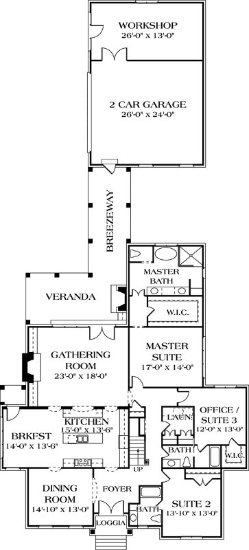 Main Floor Plan: 106-469