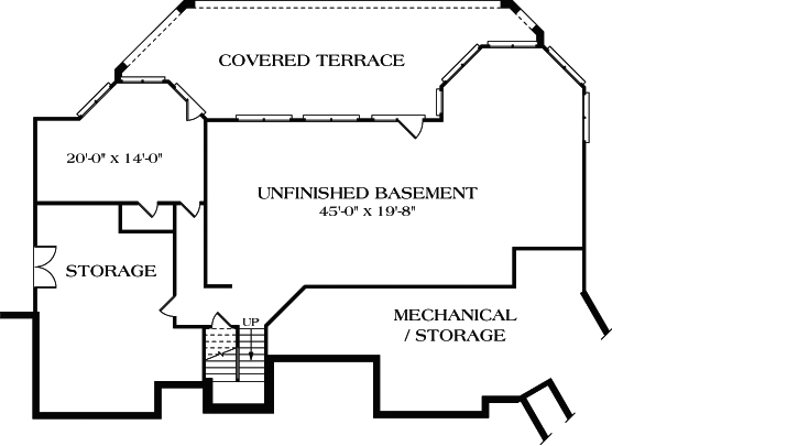 Lower Floor Plan: 106-471