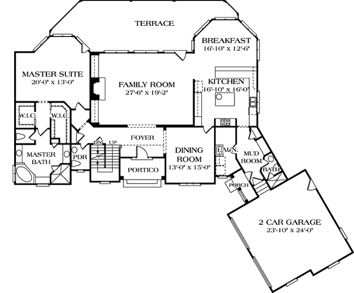 Main Floor Plan: 106-471
