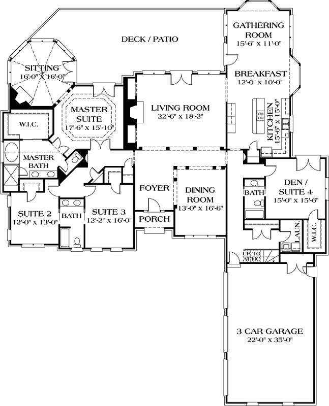 Main Floor Plan: 106-473