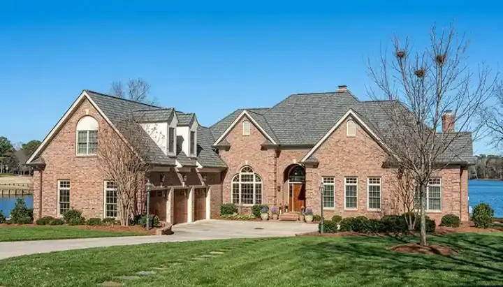 Traditional house plans 106-474 - front exterior, 3,725 sq ft, 6 bed, 4 bath house plans | Monster House Plans