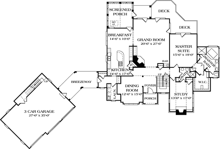 Main Floor Plan: 106-481