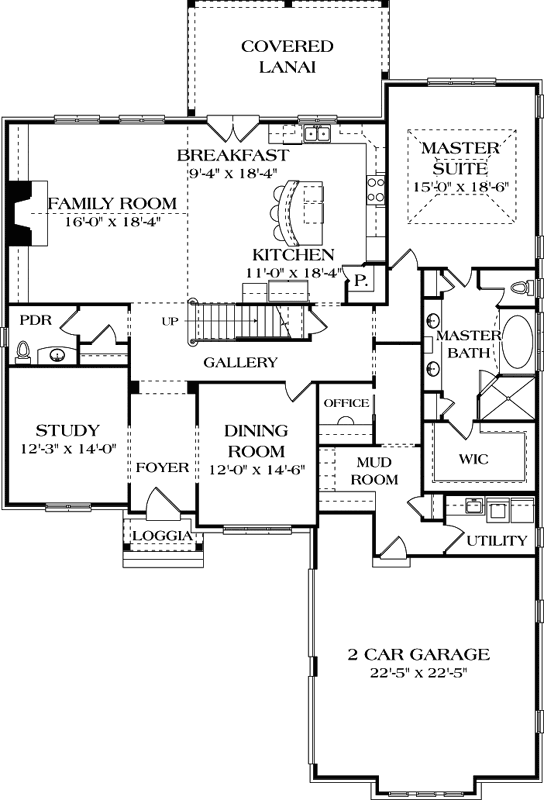 Main Floor Plan: 106-482