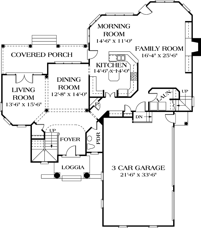 Main Floor Plan: 106-483