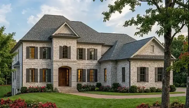 Mediterranean house plans 106-485 - front exterior, 5,139 sq ft, 6 bed, 5 bath house plans | Monster House Plans