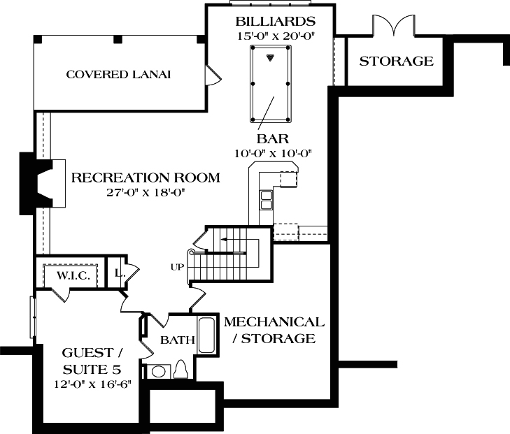 Lower Floor Plan:106-487