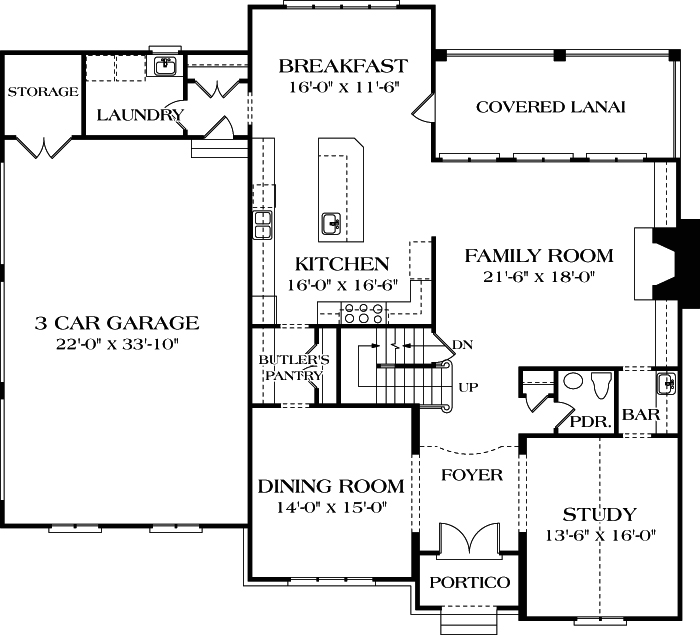 Main Floor Plan: 106-488
